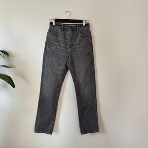 Madewell 90's Straight Jeans grey/black